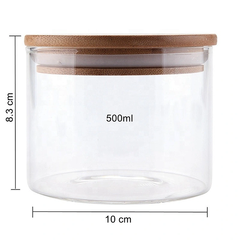 Hot sale high quality cheap price wholesale custom  wood packaging glass jar