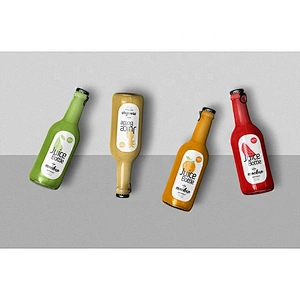 Factory sale excellent quality 500ml glass juice bottle with low cost