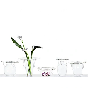 Most popular products china exquisite plant transparent glass jar price