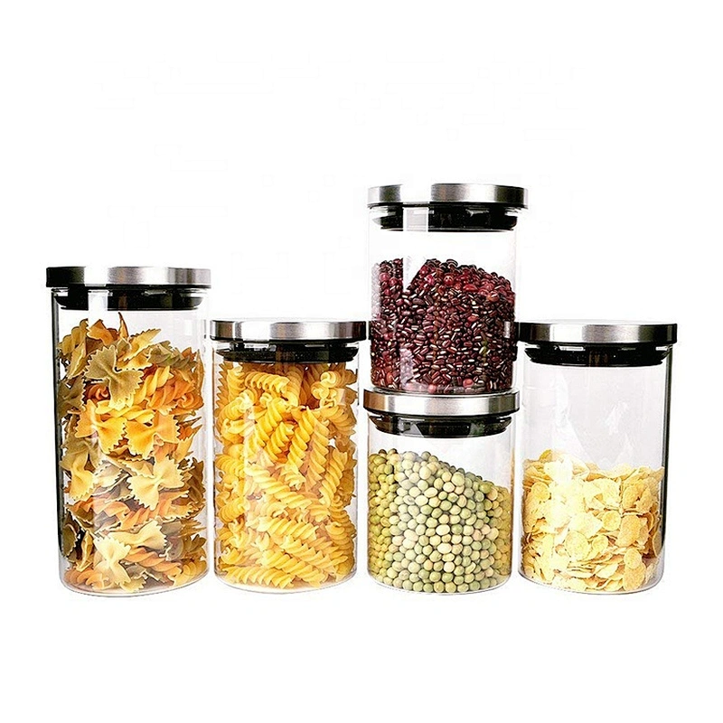 2020 top quality and fashion cheap food storage lightweight glass jars