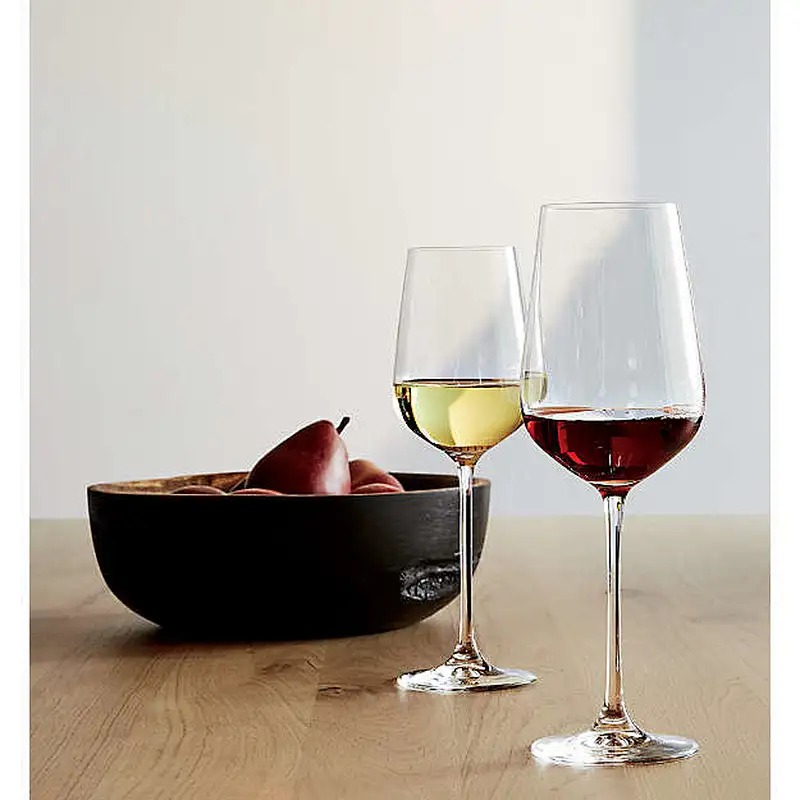 Wholesale Wine GLass and Champagne Glasses Lead Free Crystal Glass Burgundy Goblet