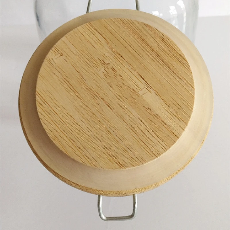 Food Grade glass airtight preserving storage jar storage bottles & jars Candle Glass jar with decal for honey candle