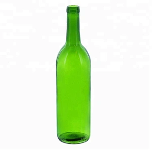High Quality Fast Delivery Red Glass Wine Bottle 750ml