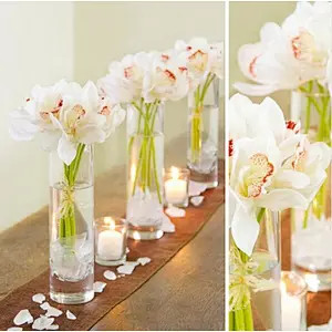 Wholesale Exquisite Decoration Worth Buying Decoration Crystal Glass Flower Vase