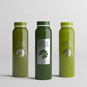 Wholesale custom cheap high quality 500 ml glass juice bottle