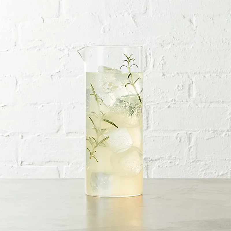 HOT sale 500ML Made from Borosilicate Transparent Glass Tube Wholesale Beaker Mug For Home Kitchen