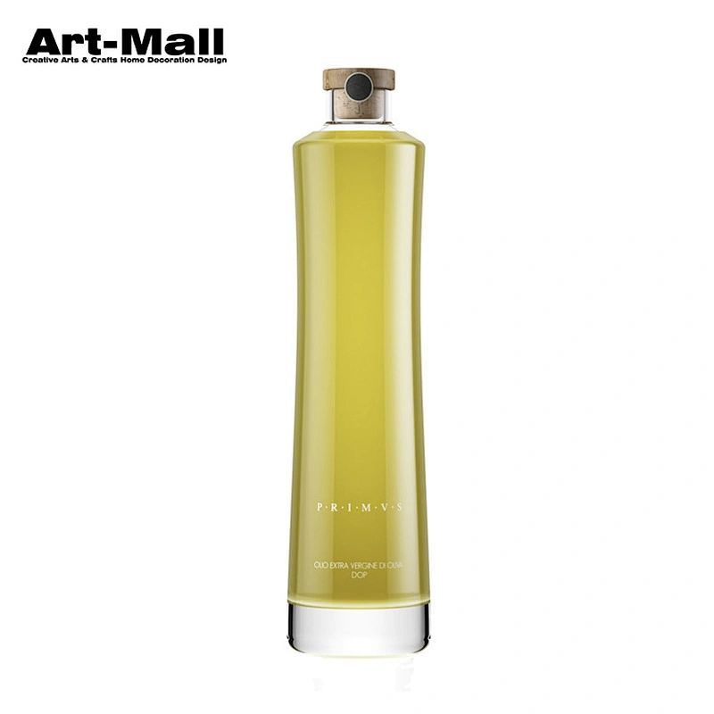 Customized easy open end available engraving bottle glass juice