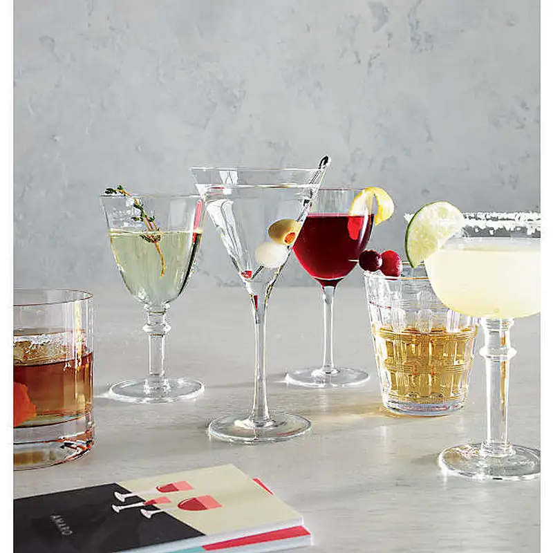 Manufacturers Wholesale 7oz Wide Mouth Wine Glass Goblet Banquet Wedding Champagne Glass Tower Goblet cocktail cup
