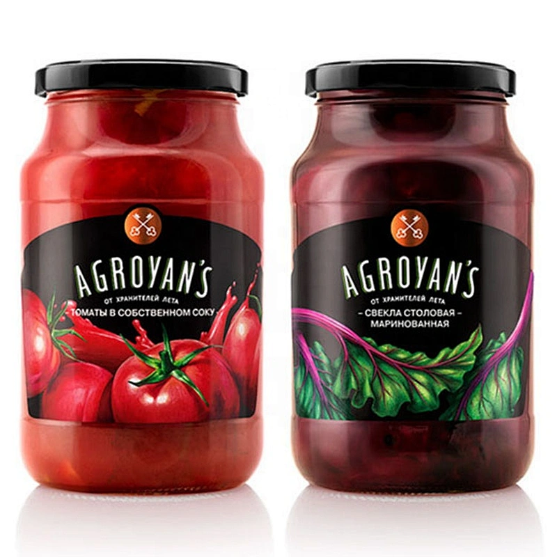 Hot sale professional factory manufacturing 500ml glass jar