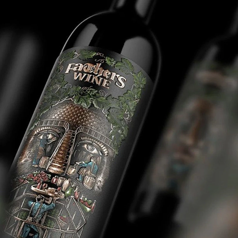 500ml 750ml frosted glass bottle amber black bottles vodka glass bottles with cork for wine