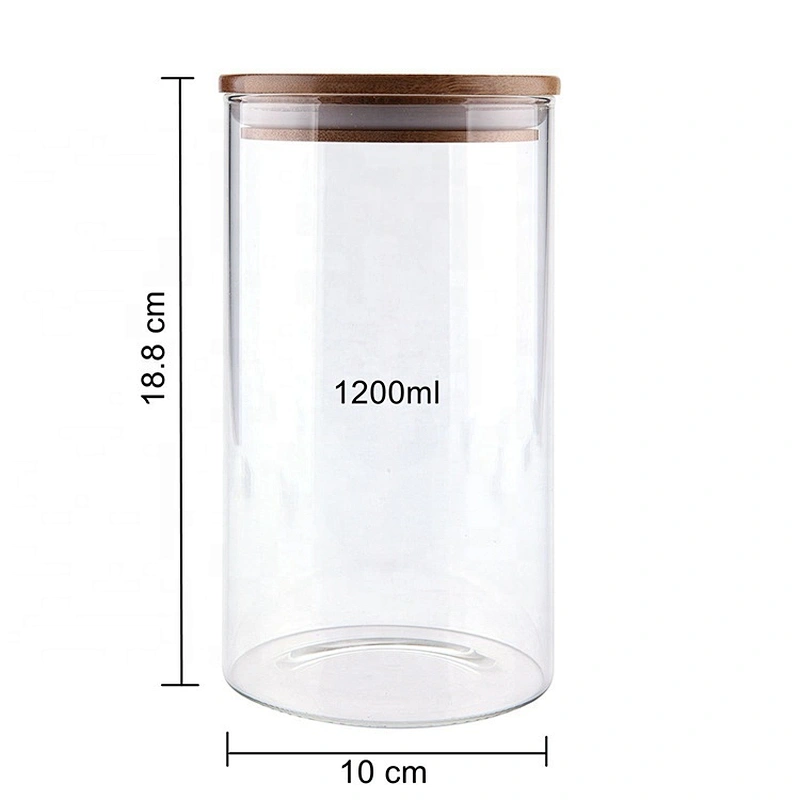 Hot sale high quality cheap price wholesale custom  wood packaging glass jar