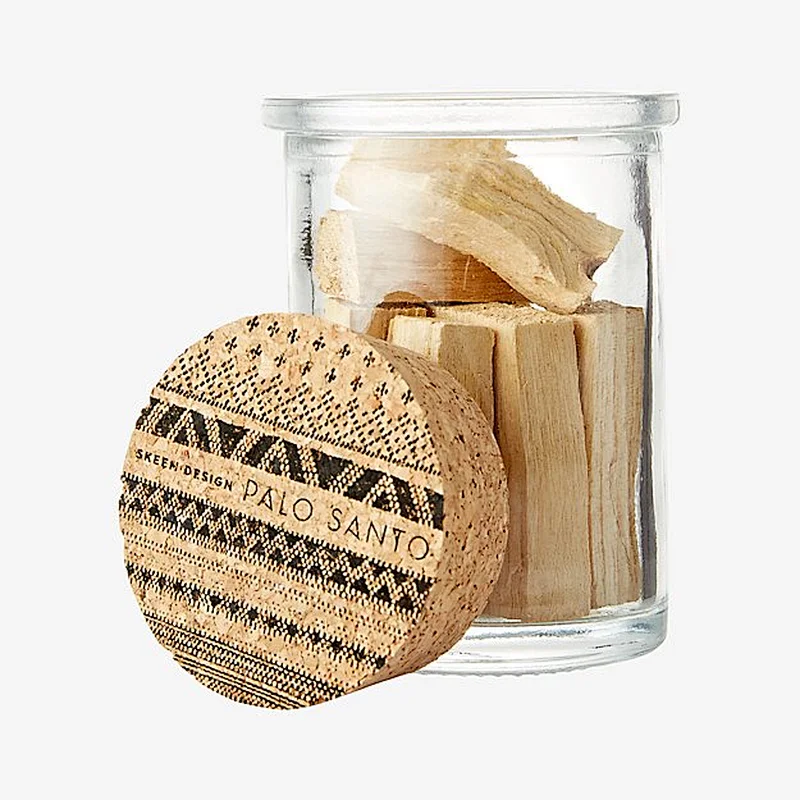 Wholesale Transparent Round Empty Custom Candle Glass Jar With Cork Lids in bulk