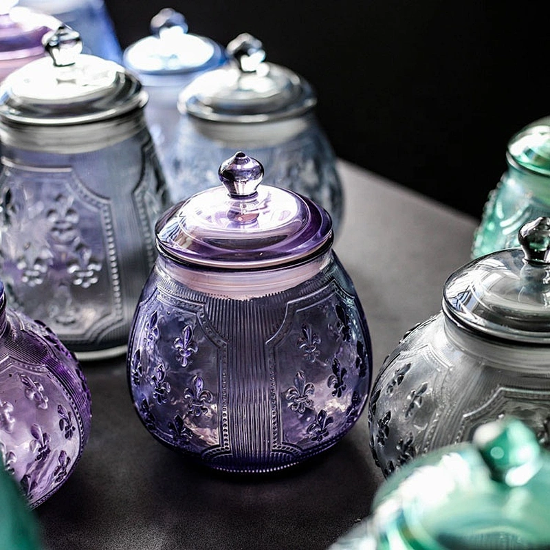 Hot sale customizable  borosilicate glass jar with good reputation