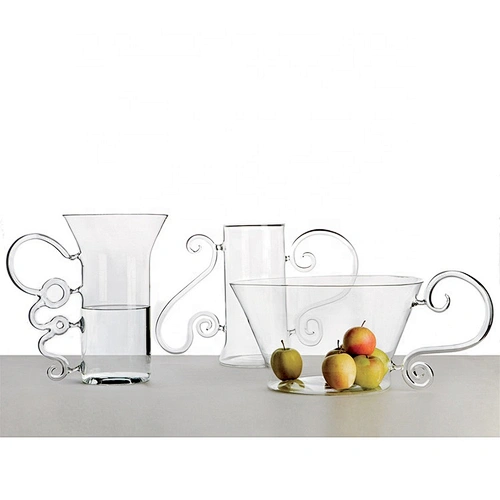 Trending hot products 2019 best quality new style fancy glass jar with handle