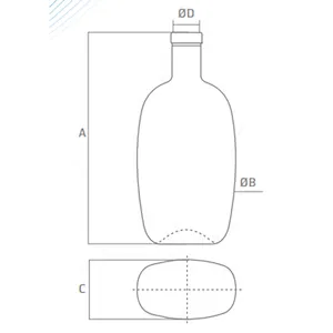 Professional manufacturer hot new product custom frosted glass bottles and jars
