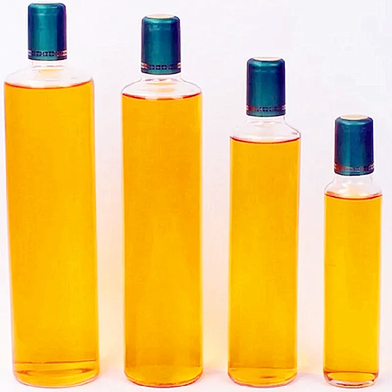 250ml 500ml 750ml Empty Olive Oil Bottle Green Transparent  Amber Glass Olive Oil Bottles with lid