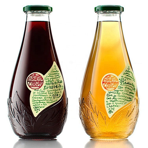 Promotion custom high quality luxury fancy glass wine bottles