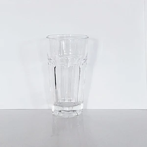 250mL Personalized logo round bottom whisky glass circle top Octagonal whisky glass cup beer cup