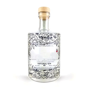 food grade wholesale glass bottle for alcohol vodka and whiskey with luxury screw twist off cap lid