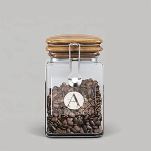 Economical custom design heart shape glass jar with lid for sale