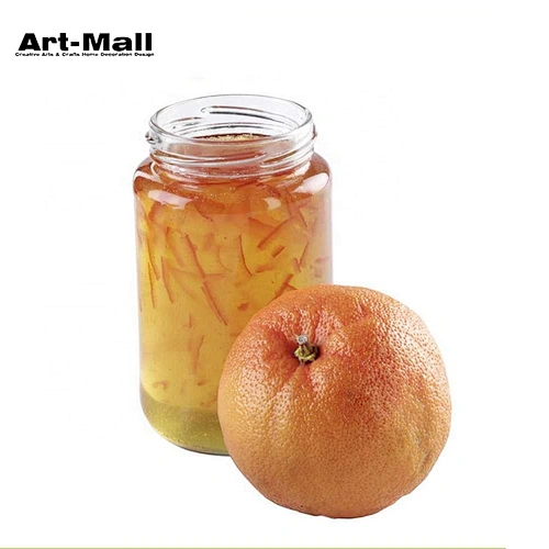 Wholesale customized jam clear empty glass honey jars