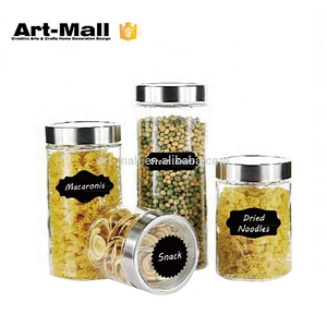 China top ten selling products display glass storage jar wholesale