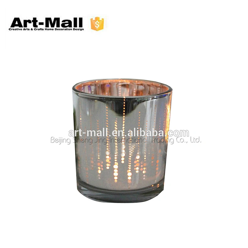 Fashion design christmas wedding decorative metal candle holder