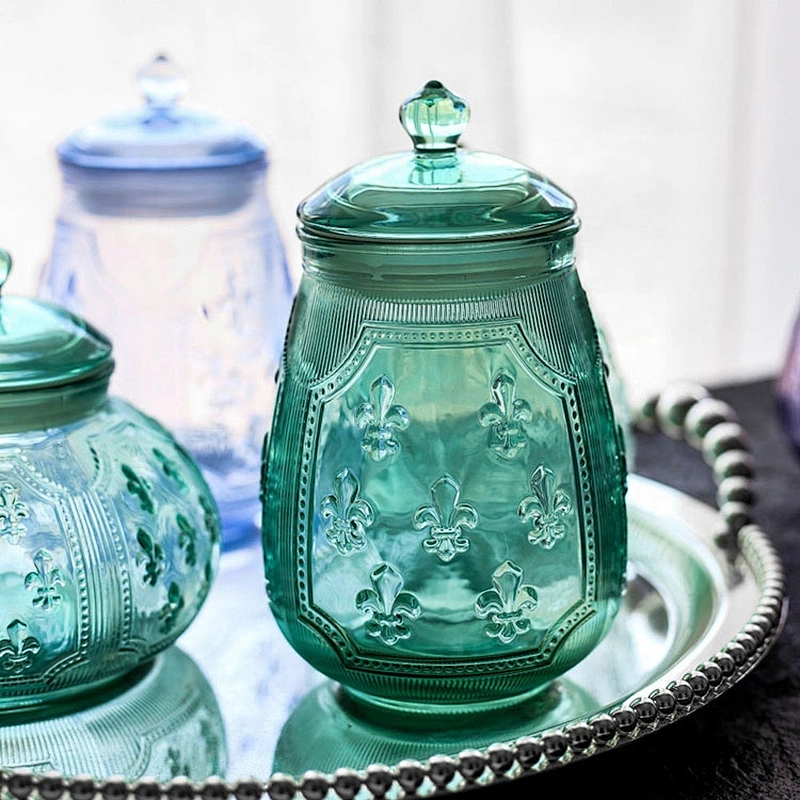 Hot sale customizable  borosilicate glass jar with good reputation