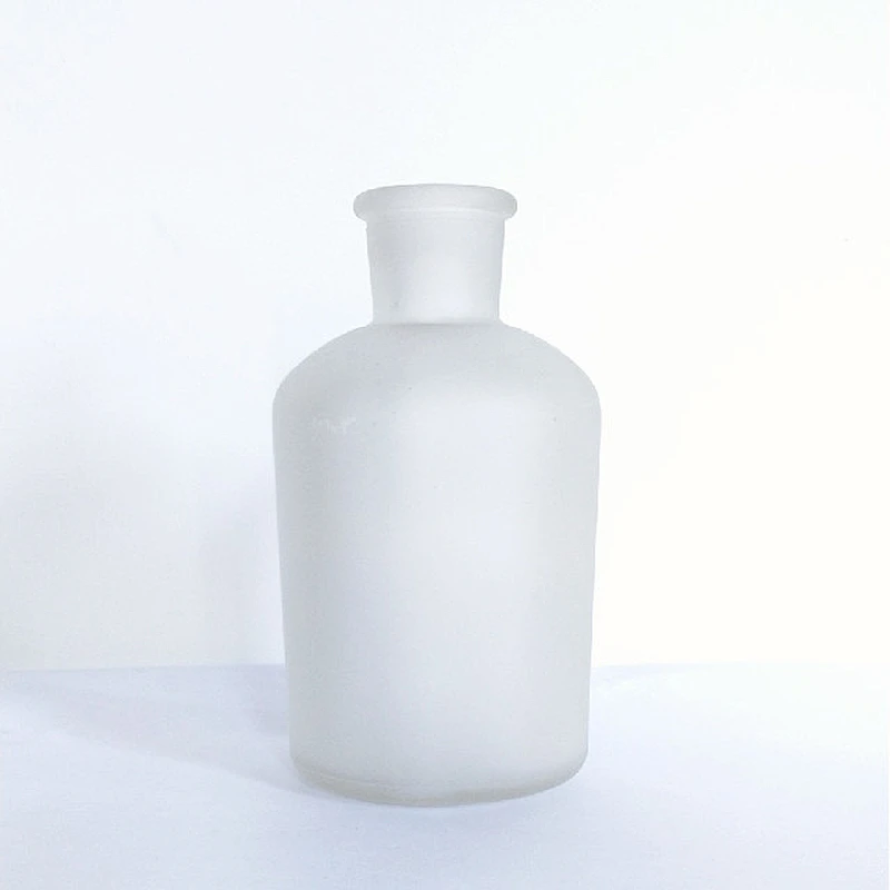 60ml125ml250ml500ml1000ml Glass reagent bottles water bottles with custom logo for Aromatherapy food candle flower