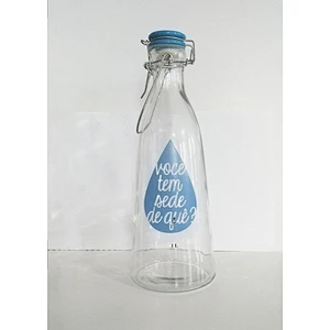500ml 750ml 1000ml 2000ml Wholesales Factory cold brew bottle swing top bottle with Ceramic snap lid for juice beverage