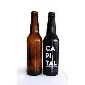 250ml 330ml 500ml Wholesale and retail manufacturers soda bottle beer bottle glass bottle with crown lid for soda beer
