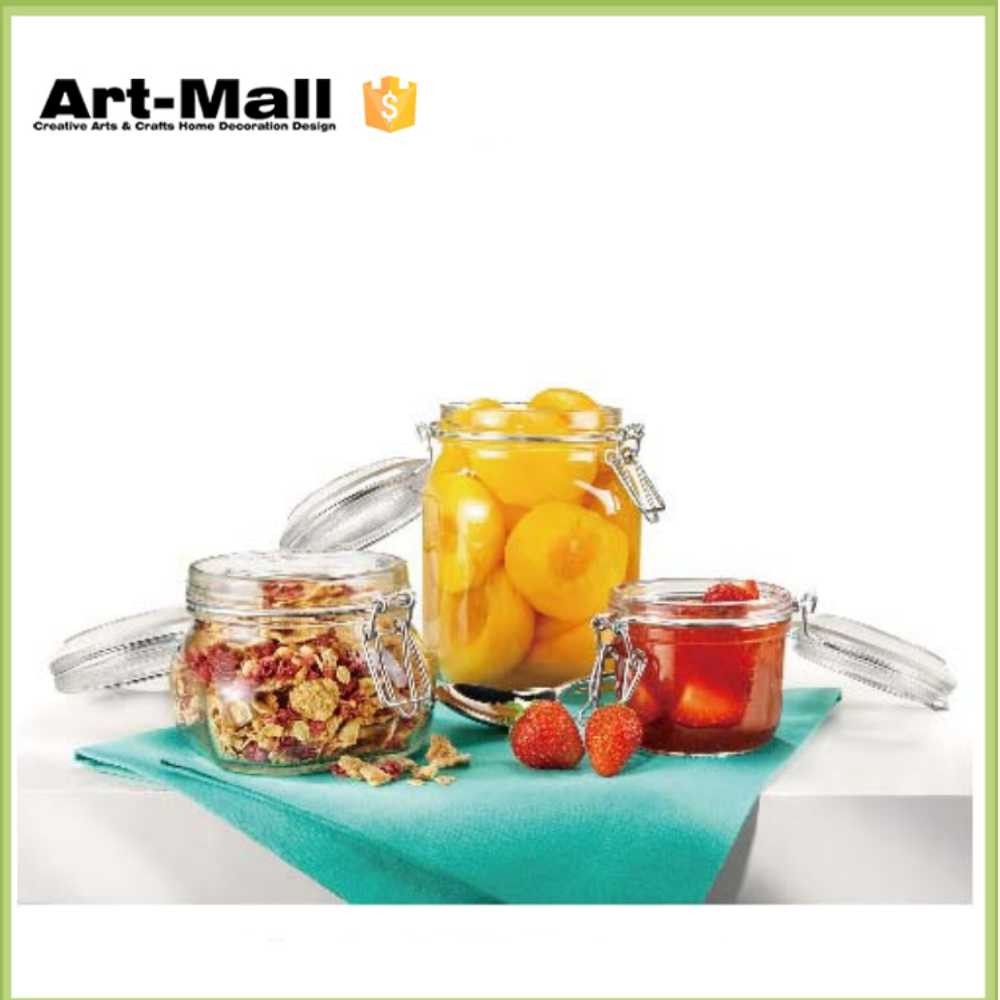 glass candy cookie jar