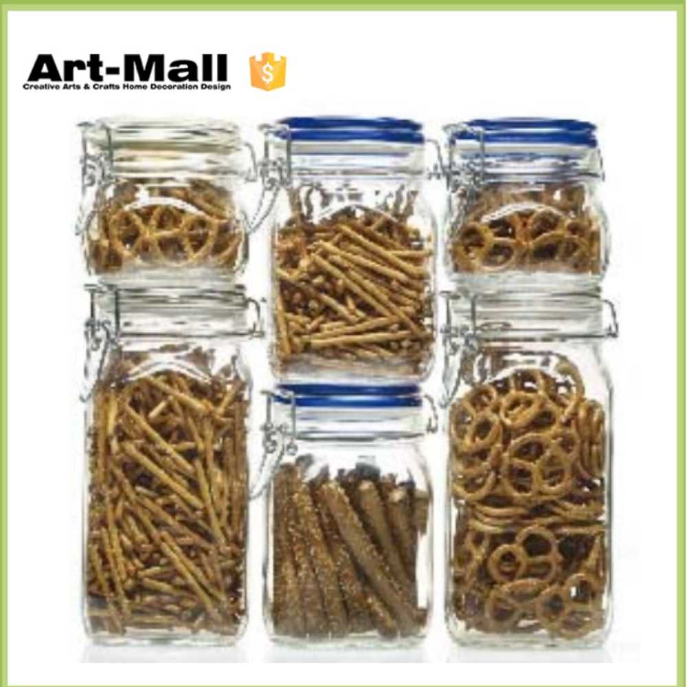 glass jar for food candy