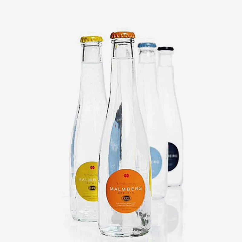 New design shape 500ml empty unique decorative milk bottle