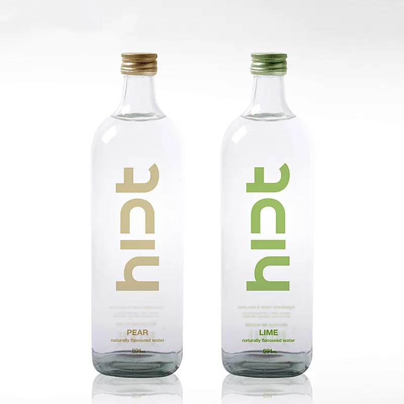 Custom design fancy glasses water bottle with infuser