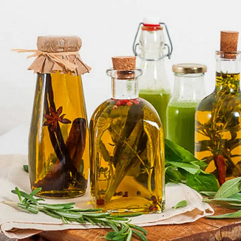 High quality easy open end cooking glass olive oil bottle for kitchen