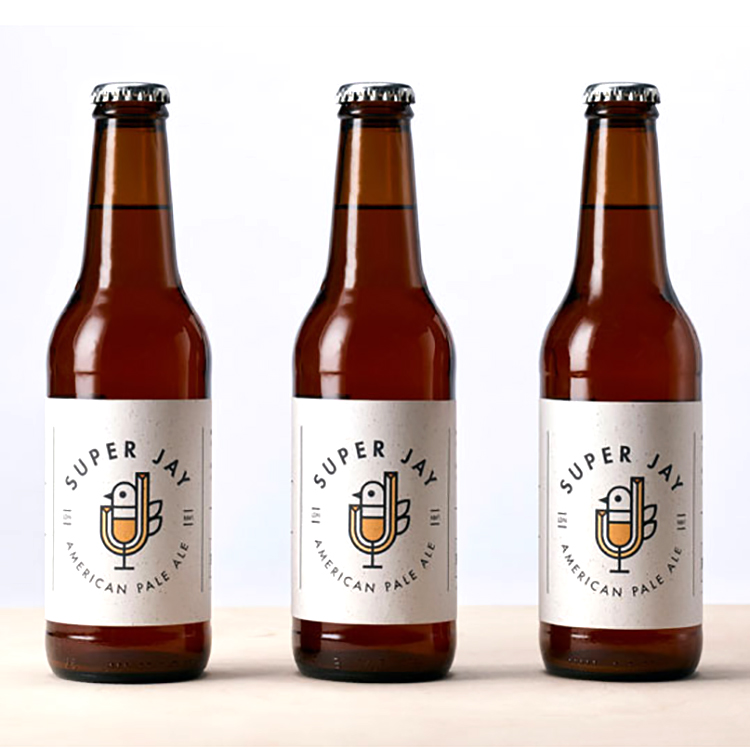 glass bottle for package