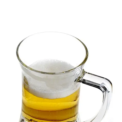 Cheap price cup beer glass tea cups with handle