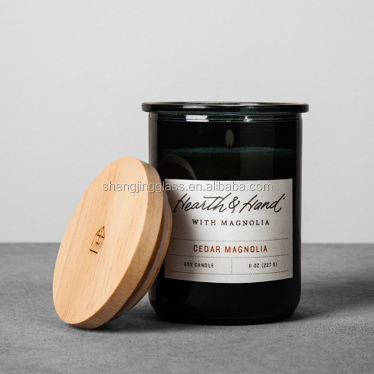 glass jars for candle