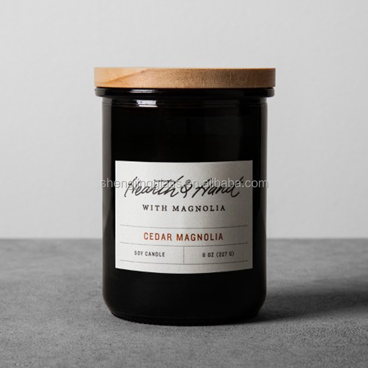 glass jars for candle