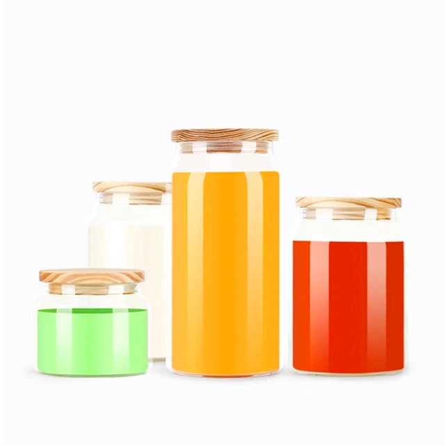 wooden lid jar