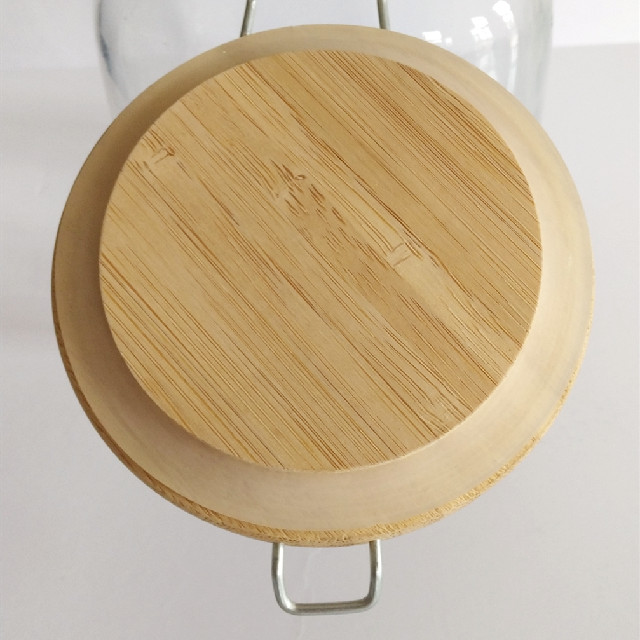 airtight glass storage jar