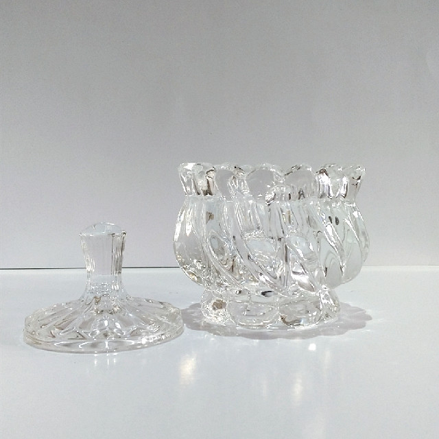 Candy jar/candy jars glass/cosmetics bottle