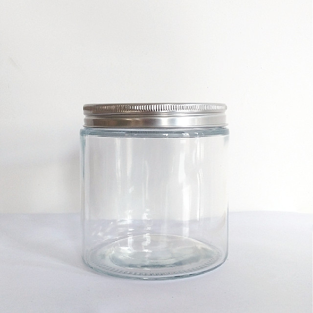 /empty glass jars