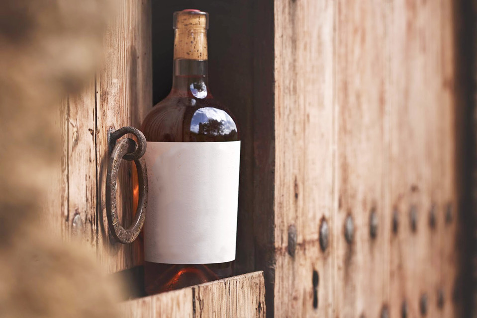 vodka glass bottle