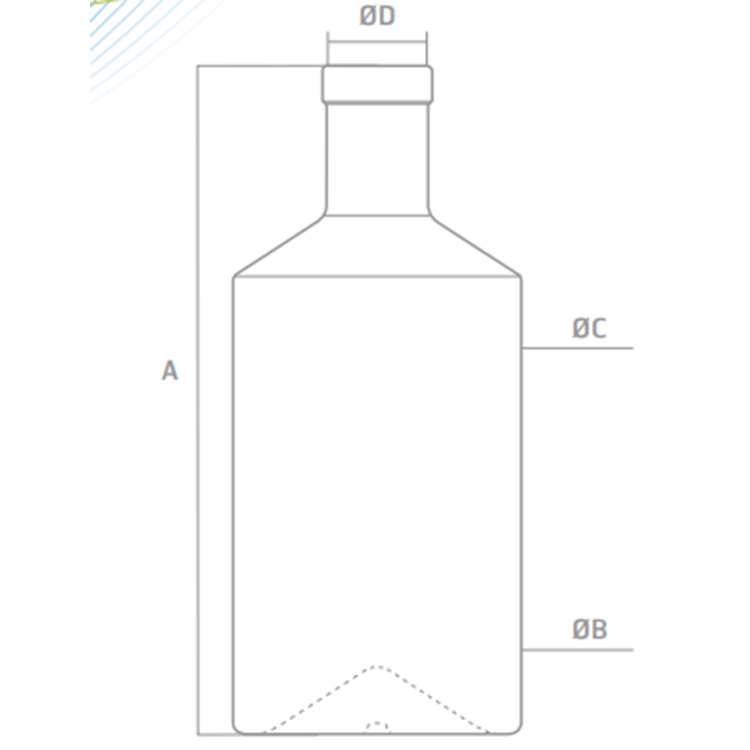 packaging glass bottle