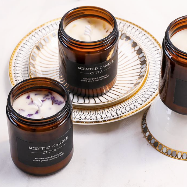 100ML 200ML 30oz 70oz Candle Cup Perfume Bottle Aromatherapy GLass Jar