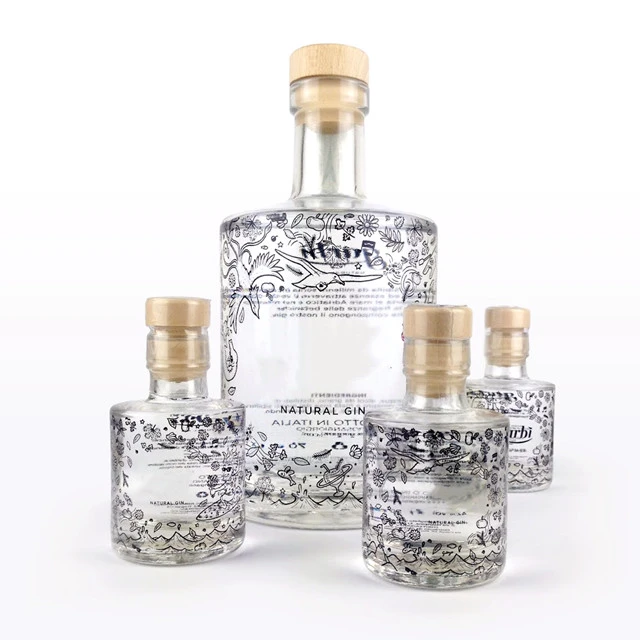 glass bottle for tequila