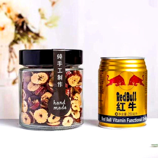 glass jars and metal lids