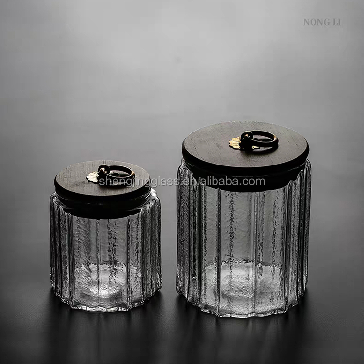 pyrex glass jar